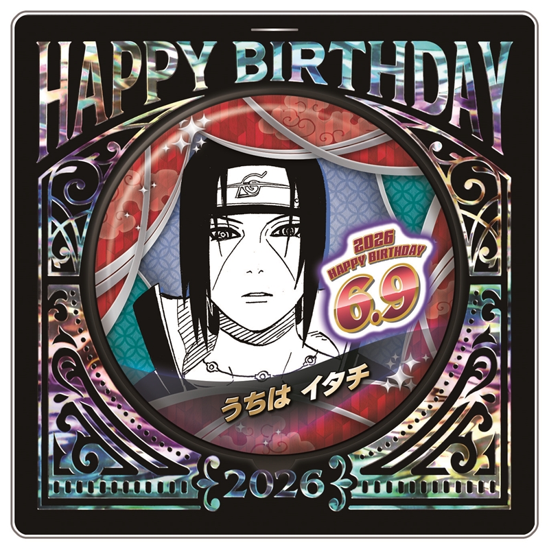 NARUTO－ナルト－』バースデイ缶バッジ うちはイタチ BF2