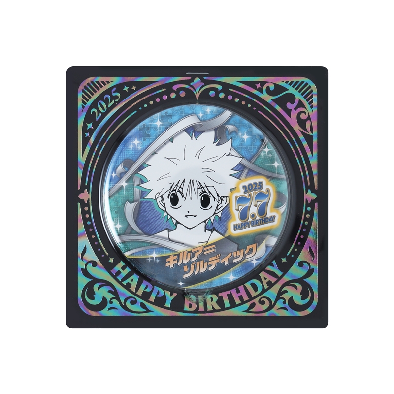 HUNTER×HUNTER』バースデイ缶バッジ キルア＝ゾルディック