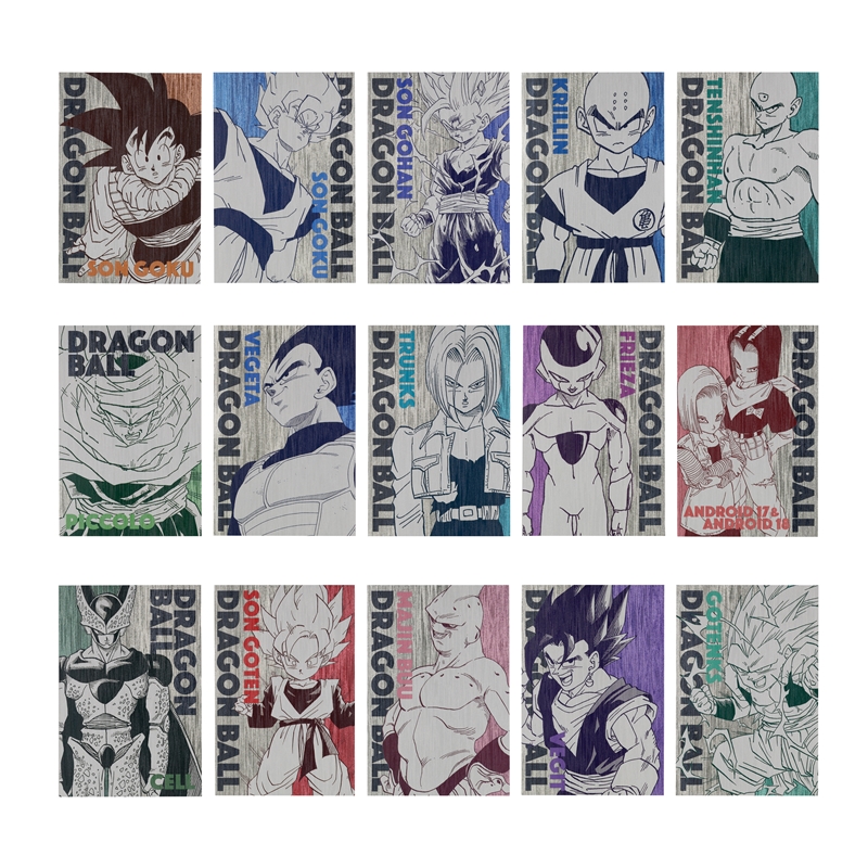 DRAGON BALL』メタリックポストカードコレクション 第1弾