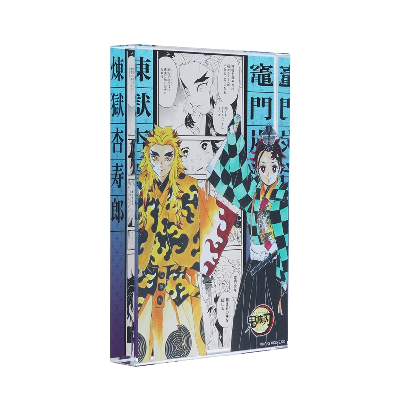 鬼滅の刃』アクリルブロック 竈門炭治郎＆煉獄杏寿郎 ＜能 狂言『鬼滅