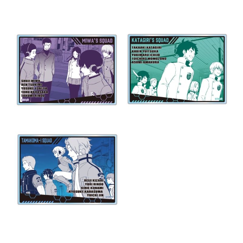 ワールドトリガー』箔入りアクリルカードコレクション 第1弾－A級