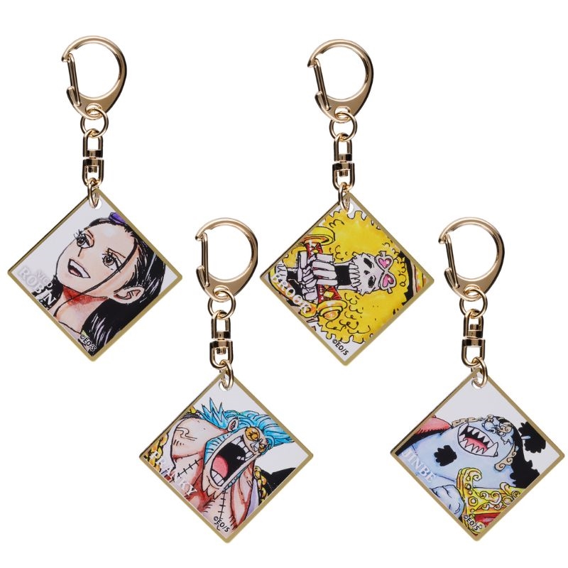 ONE PIECE』色紙風アクリルキーホルダー 全種セット （全10