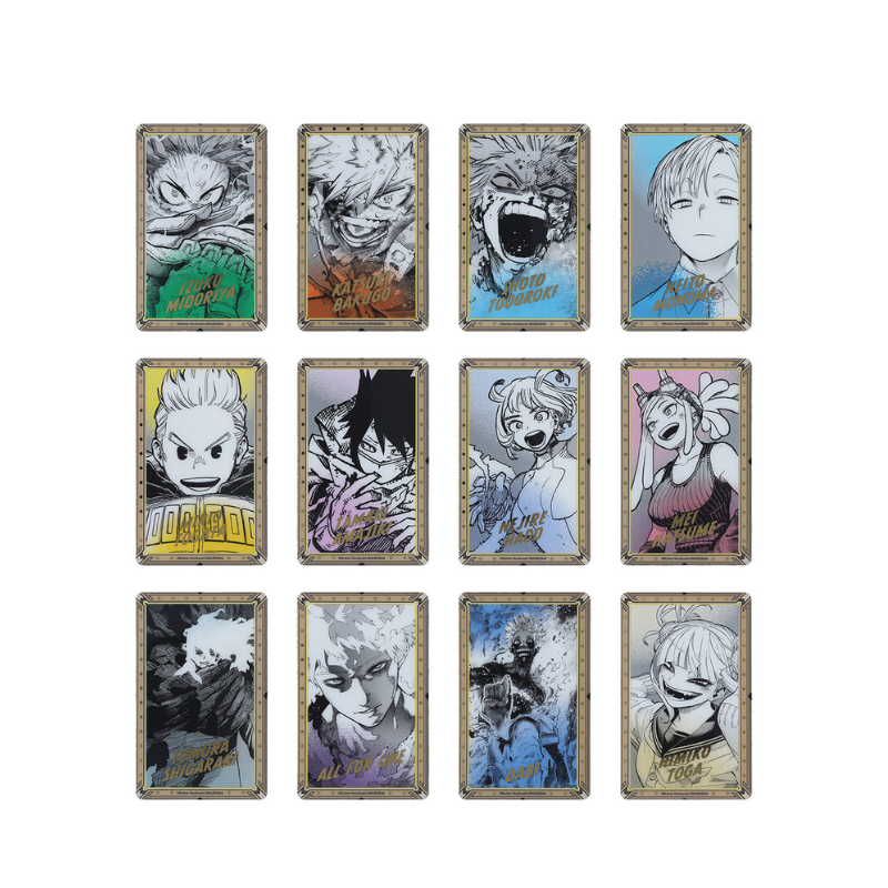 僕のヒーローアカデミア』箔押しクリアカードコレクション 全種セット