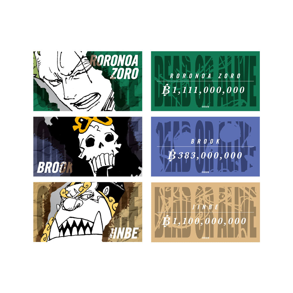 ONE PIECE』キャラクターズコレクションカード3枚入り（全7組