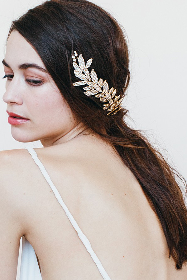 RENTAL][Arielle Comb Crystal]by JENNIFER BEHR｜JULIEBRIDAL