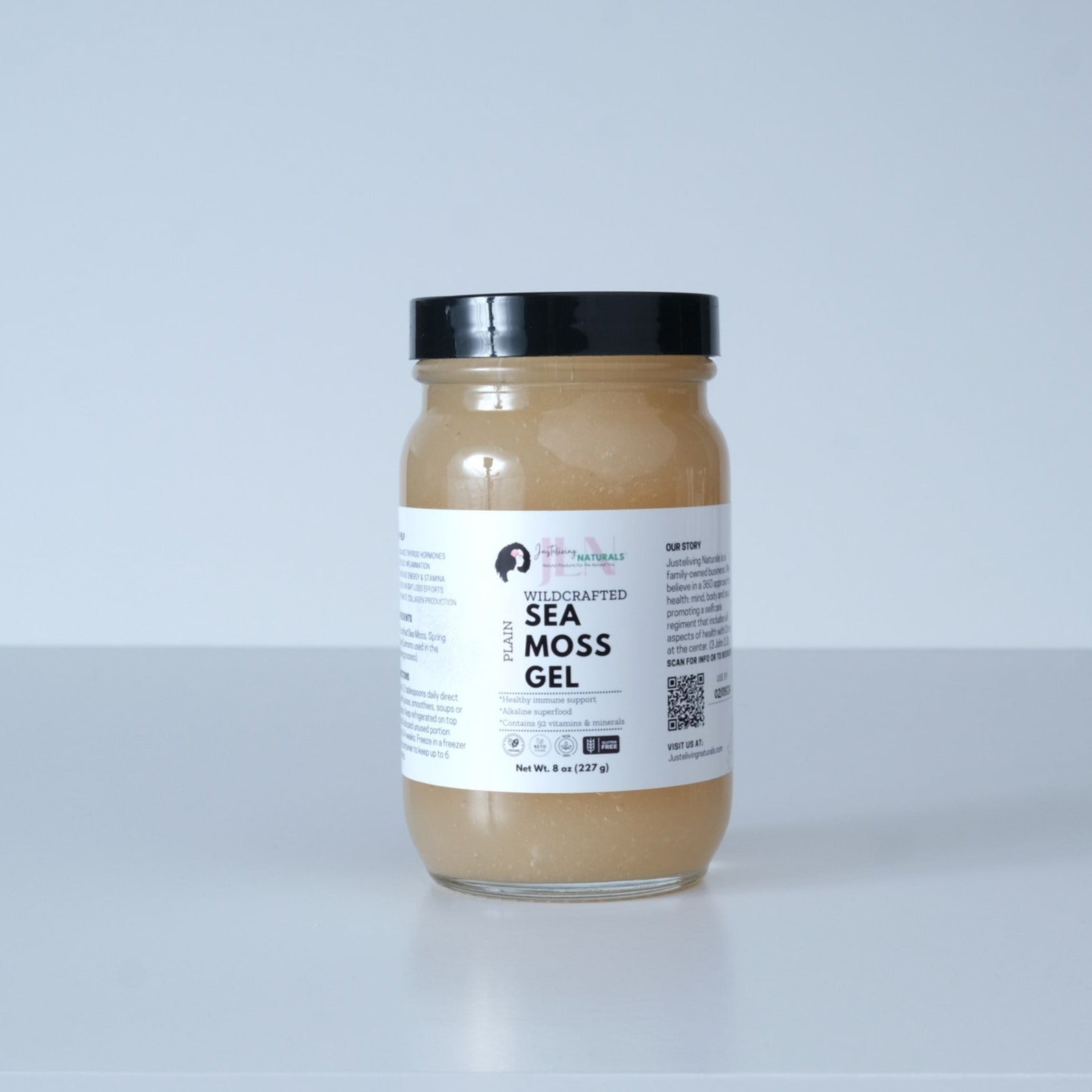 Wildcrafted Sea Moss Gel – Justeliving Naturals