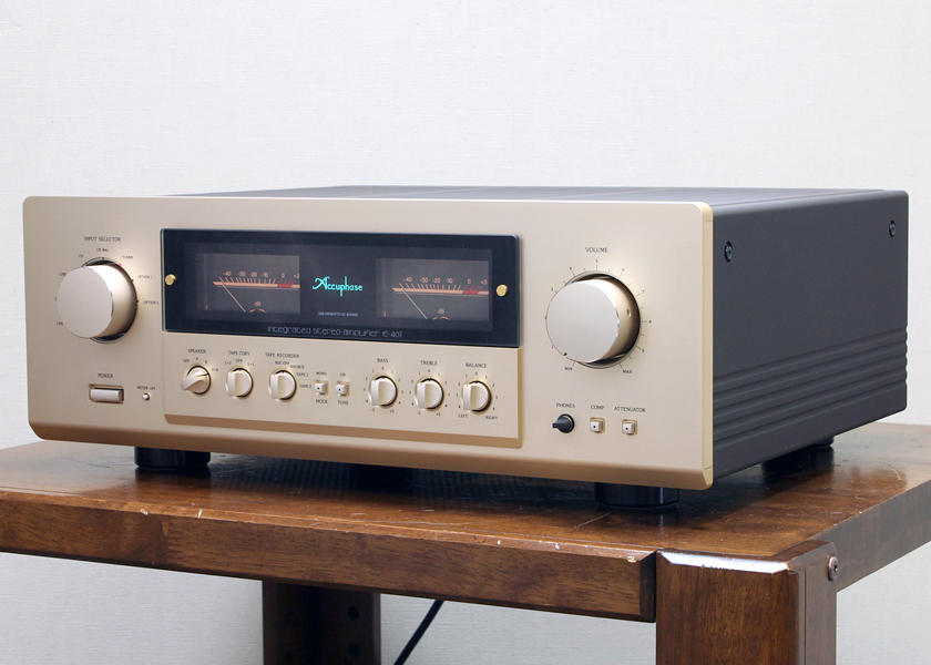 Accuphase E-407 プリメインアンプ - 中古オーディオの販売や買取なら