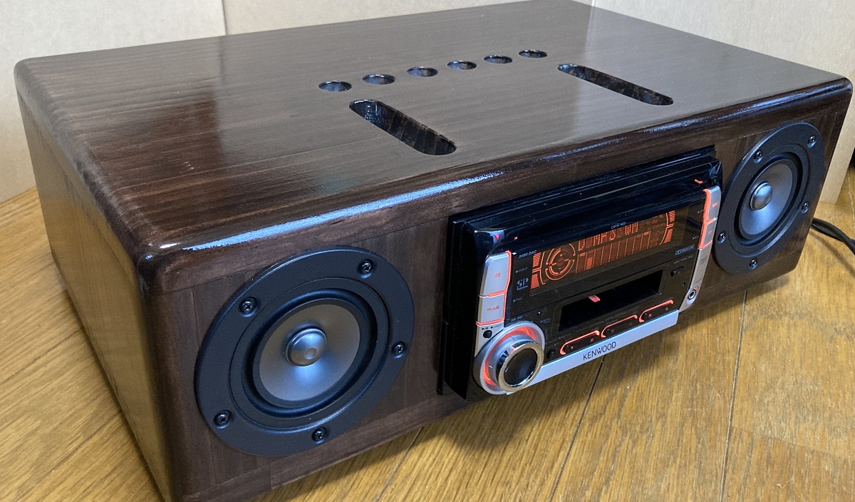 ラジカセをつくる ユーヴェスタイル・CDラジカセ02 - JuveAcoustics