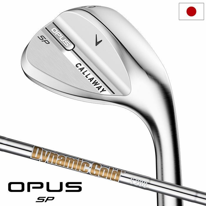 キャロウェイ OPUS SPウェッジ クロム メンズ 右用 Dynamic Gold