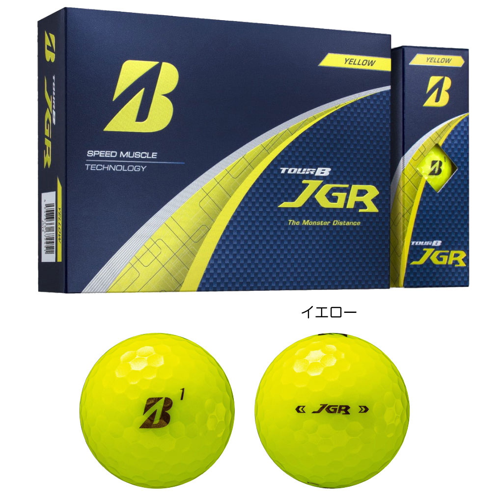 BS ブリヂストンゴルフ 2025 TOUR B JGR ゴルフボール 1ダース(12球入
