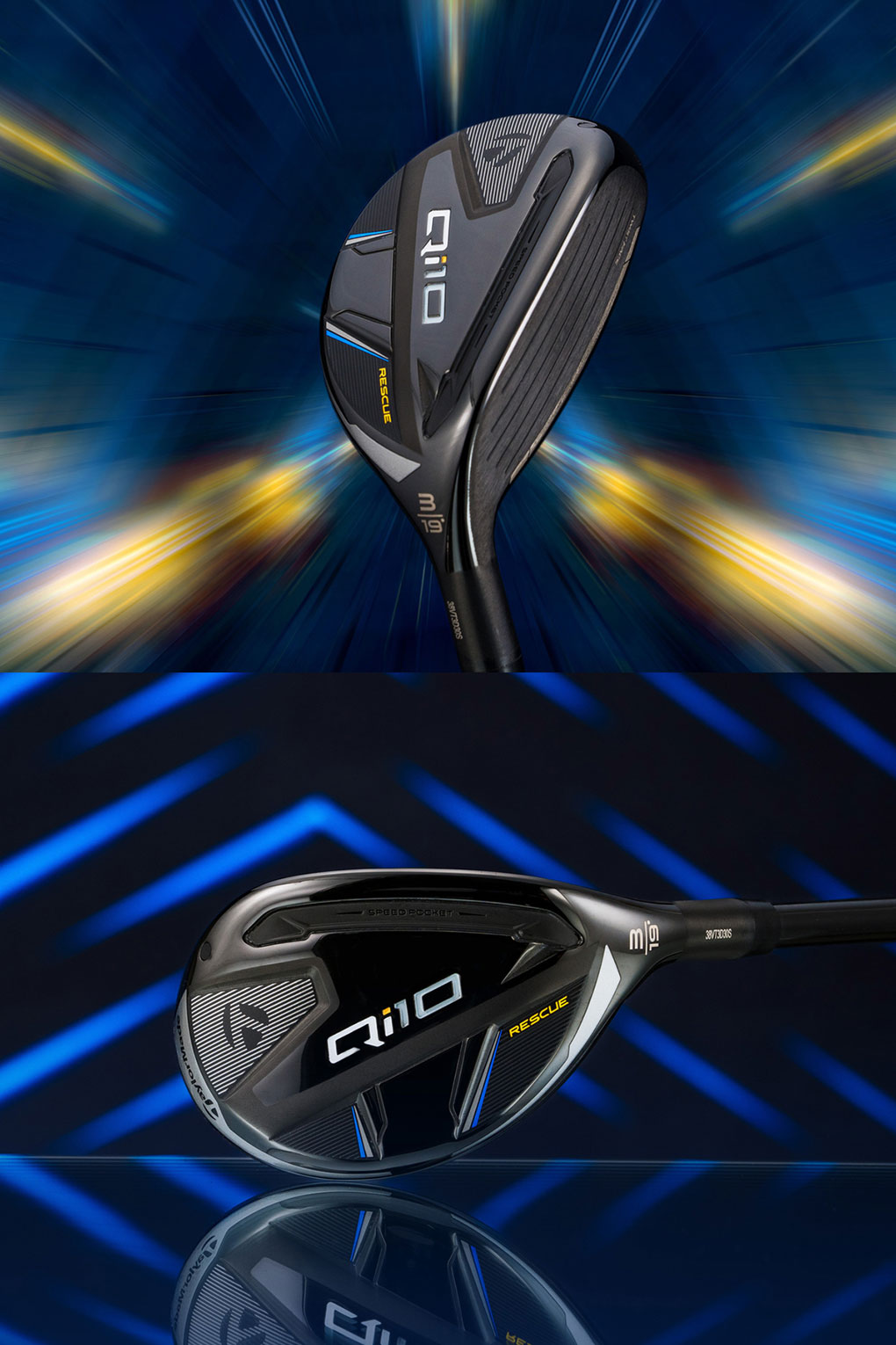 テーラーメイド Qi10 レスキュー ユーティリティ メンズ 右用 FUJIKURA