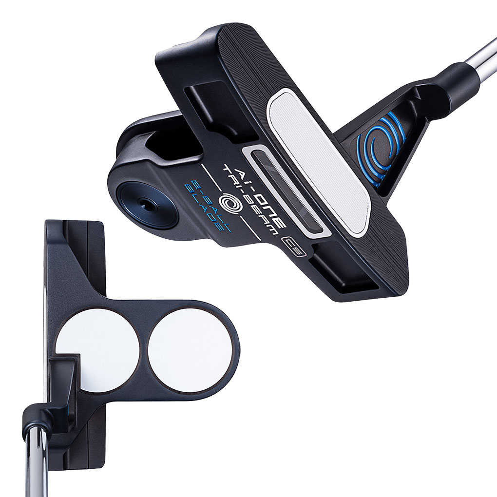 オデッセイ AI-ONE TRI-BEAM 2-BALL BLADE CS パター メンズ 右用