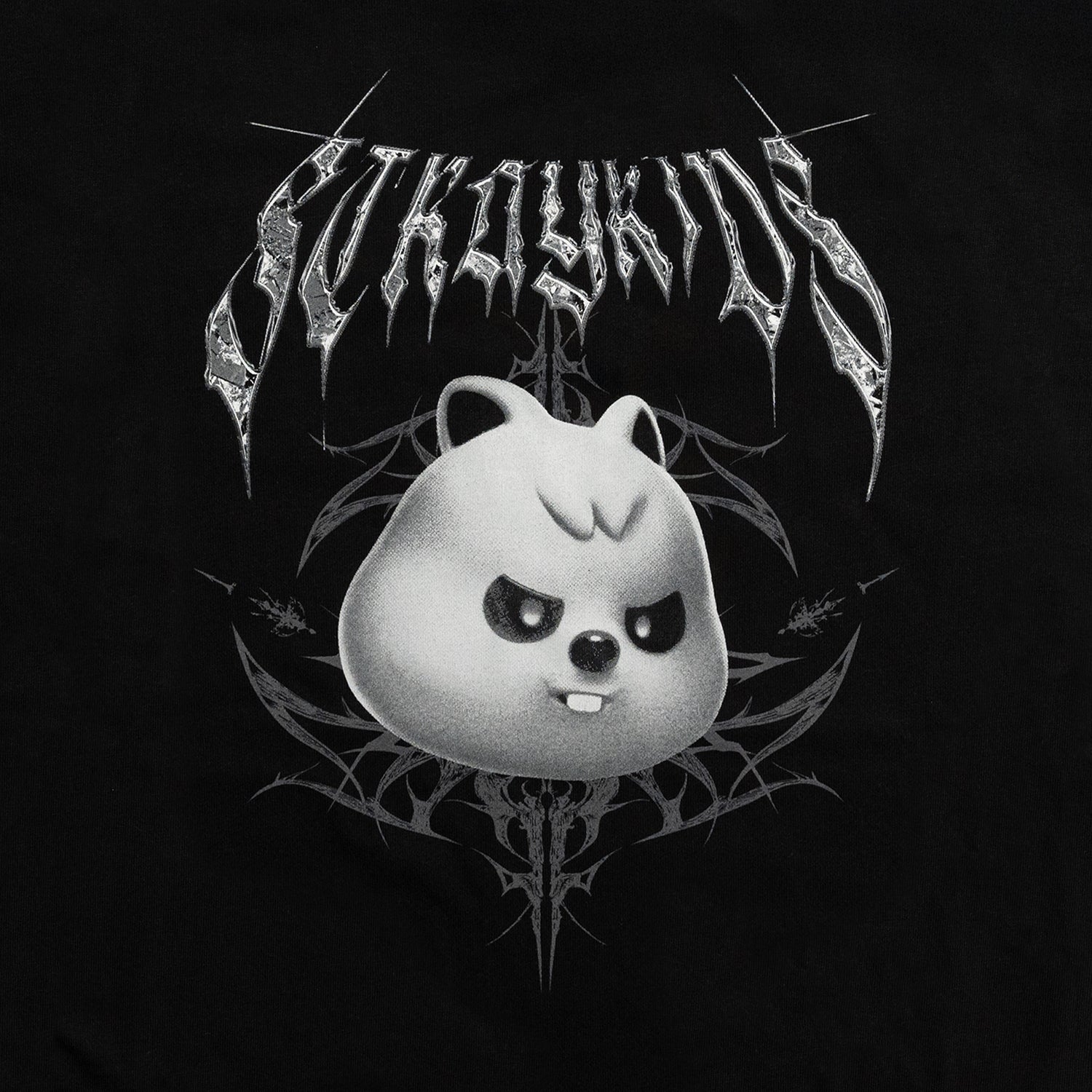 EVIL SKZOO T-SHIRT - World Tour 'dominATE'【HAN QUOKKA】/ Stray