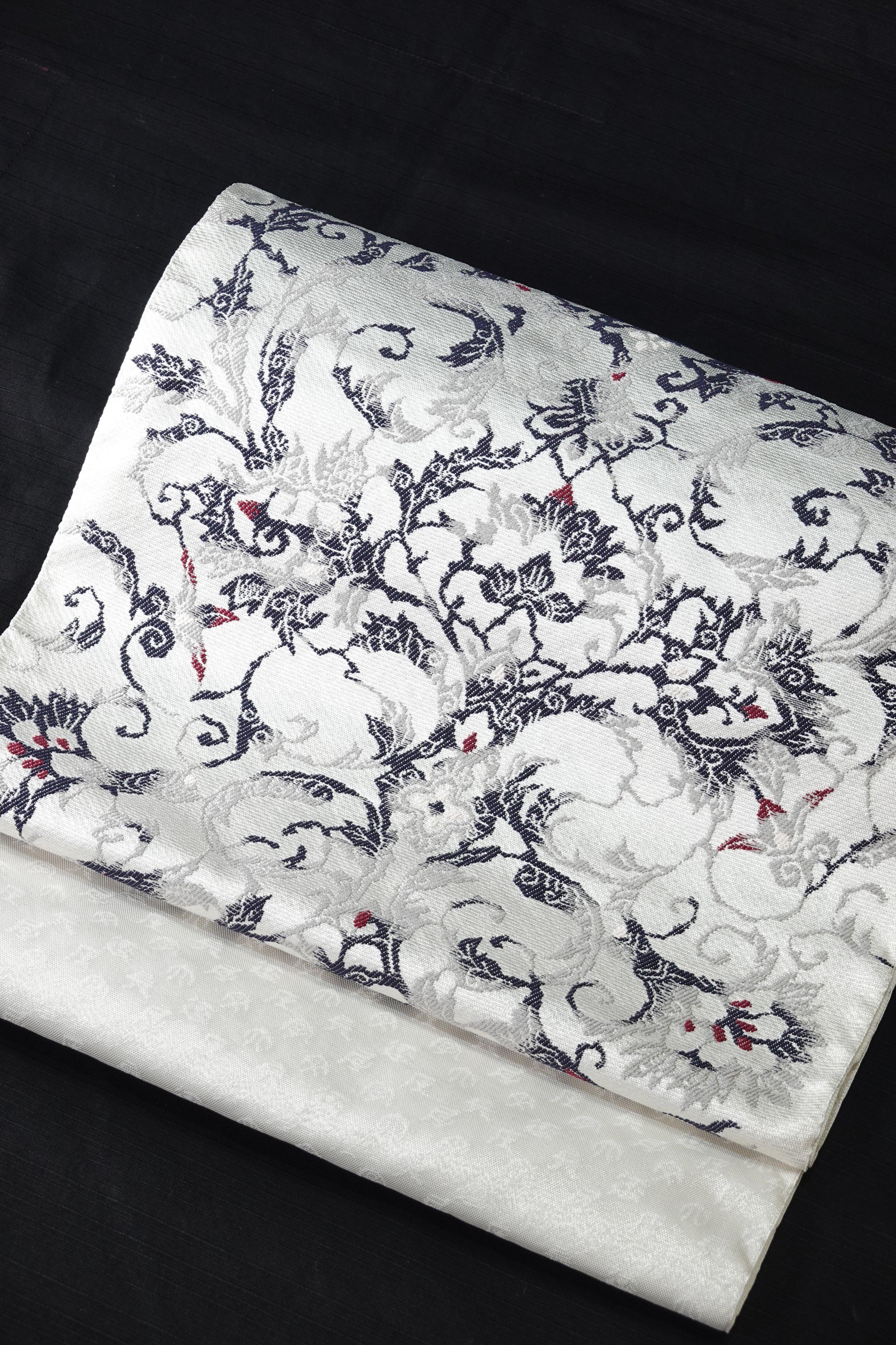 大文字屋庄兵衛】- ペルシャ更紗 - 九寸名古屋帯【大庄弥さか