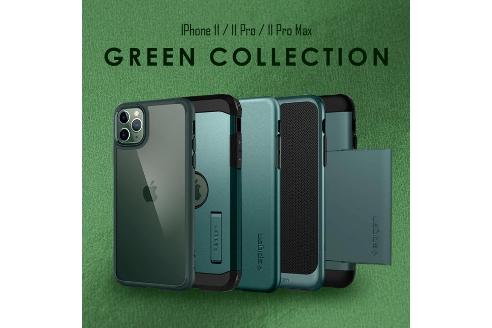 iPhone11ProMax ミッドナイトグリーン 本体 不具合なし背面割れあり