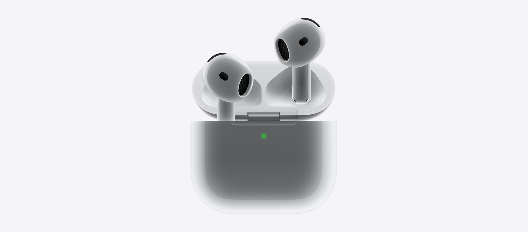 Apple AirPods 4 本体 アクティブノイズキャンセリングなし 開放型で