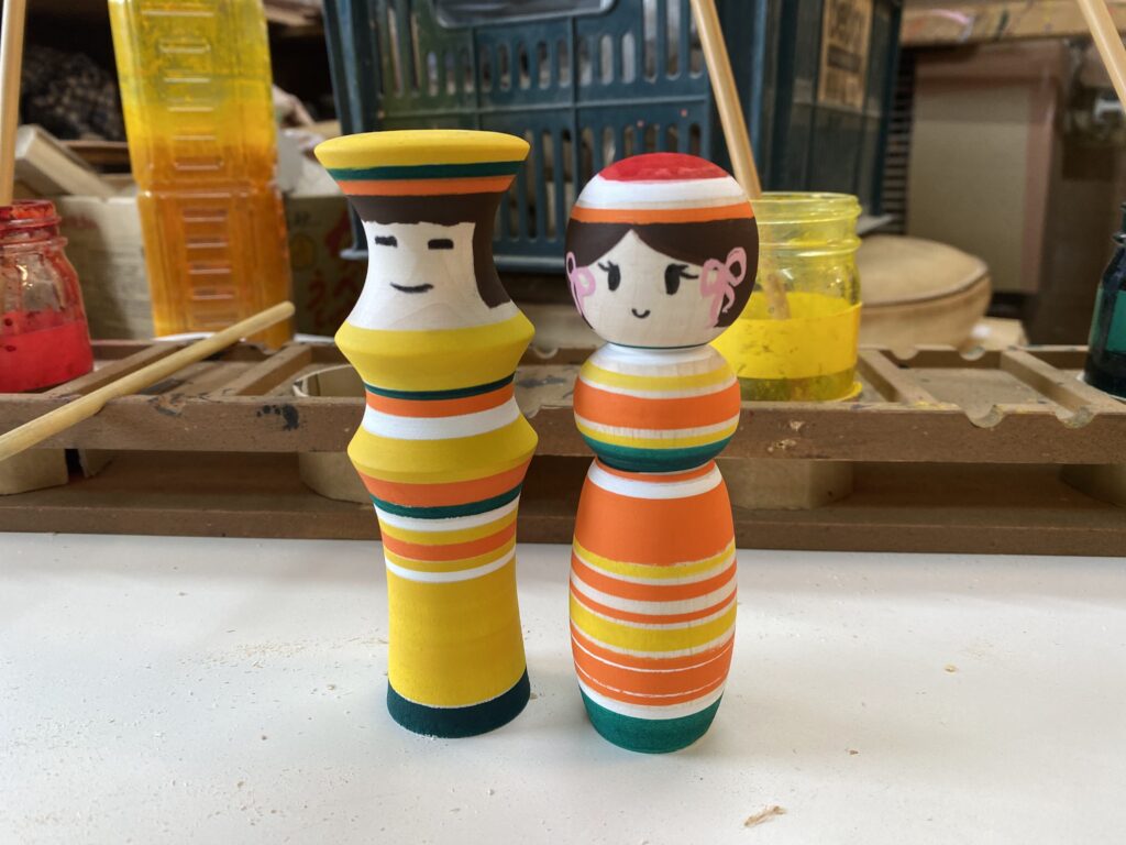 Tsugaru Kokeshi Dolls “Rubin's Kokeshi Dolls” Painting Experience