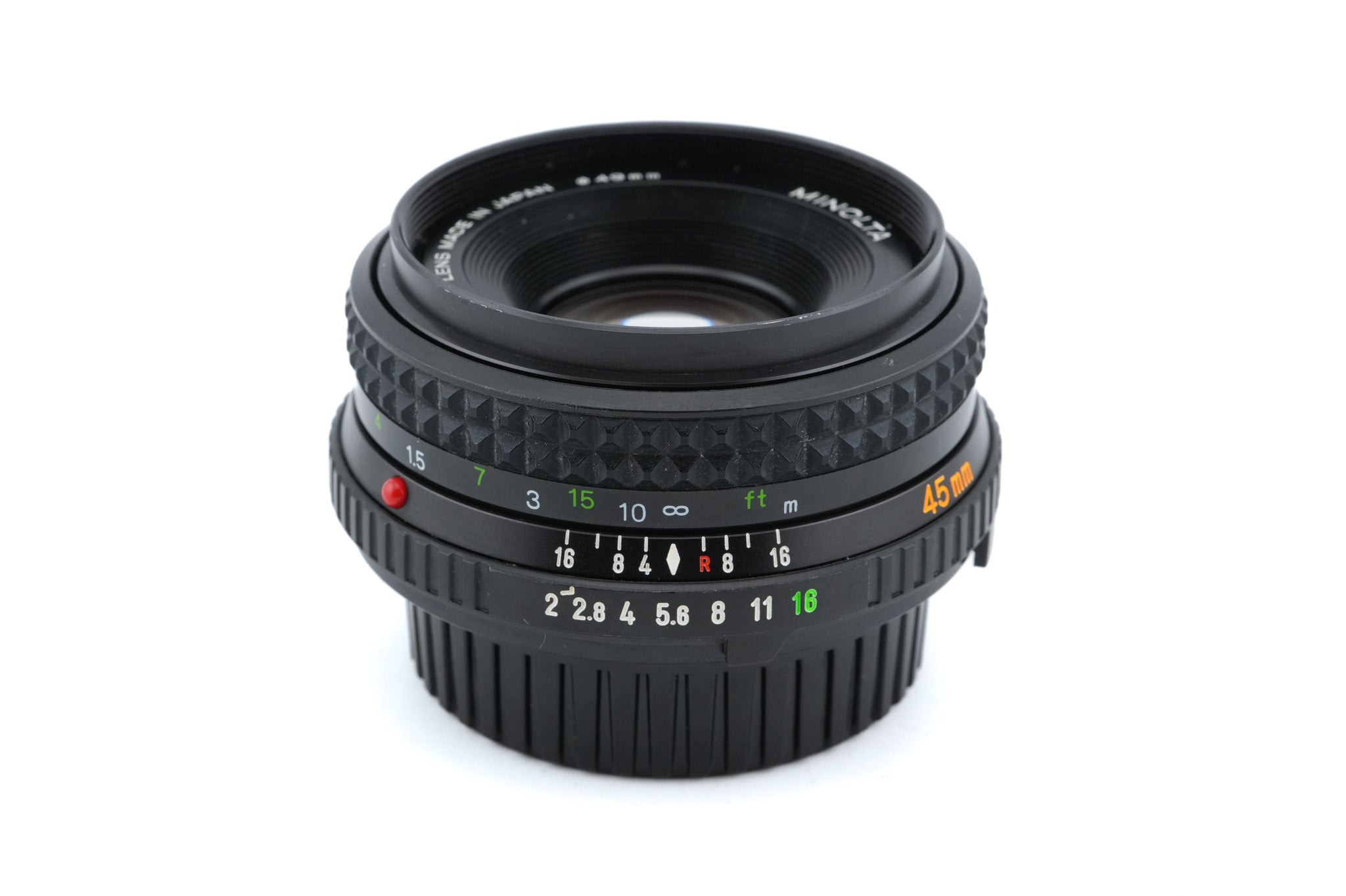 Minolta 45mm f2 MD Rokkor - Lens – Kamerastore