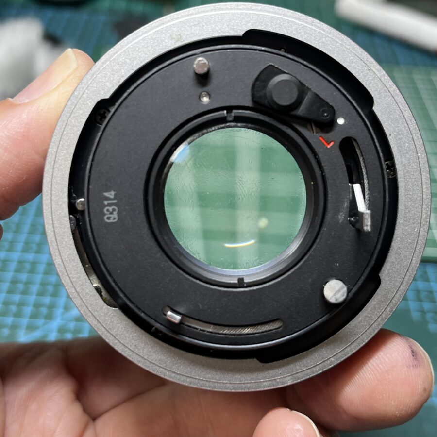 キヤノンレンズ 旧FD 50mm f/1.8 S.Cカビとり分解整備､修理清掃は