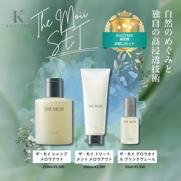 THE MOII ザ・モイ メロウアウト お試しセット | KAOTREE オンライン