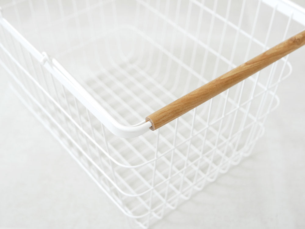 tosca/トスカ＞ ランドリーワゴン＋バスケット / ホワイト – カチモ