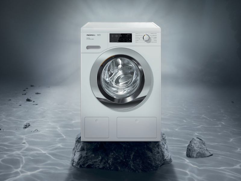 ミーレ、2段積みに対応したドラム式洗濯機「W1」と衣類乾燥機「T1