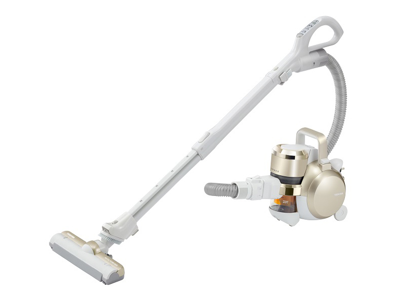 東芝、フィルターレスサイクロンで吸引力が持続する掃除機「トルネオ V