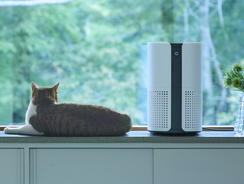 オランダduuxのコンパクトな空気清浄機 - 家電 Watch