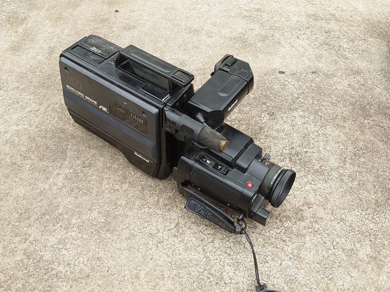思い出家電】VHSテープで録れる、ナショナルの「マックロードムービー