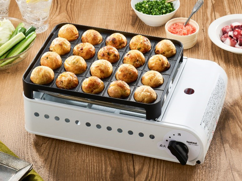 岩谷のガスたこ焼き器 深プレートですき焼きも - 家電 Watch
