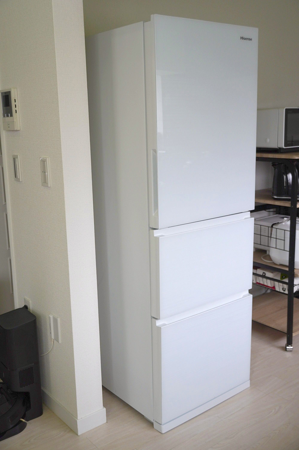 HISENSE 冷蔵庫 ホワイト