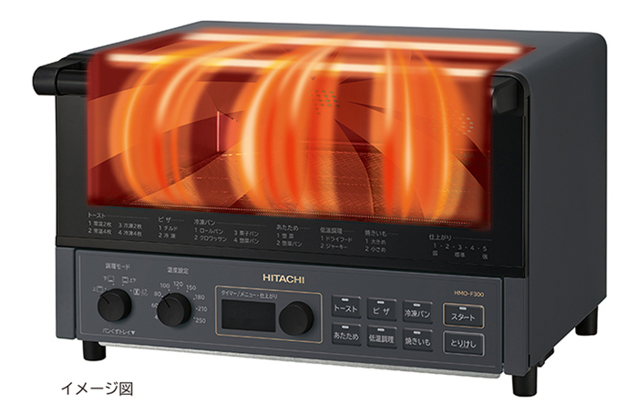 トースター：日立の家電品