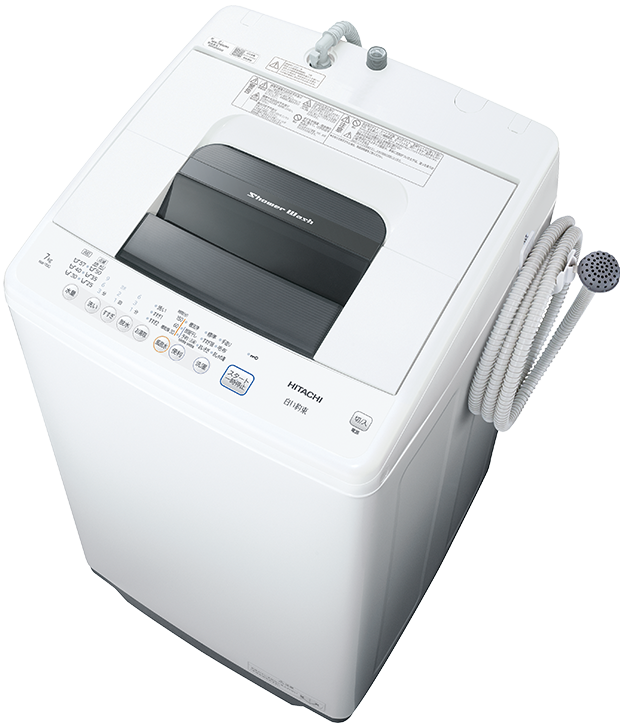 全自動洗濯機 NW-70G ： 洗濯機・衣類乾燥機 ： 日立の家電品