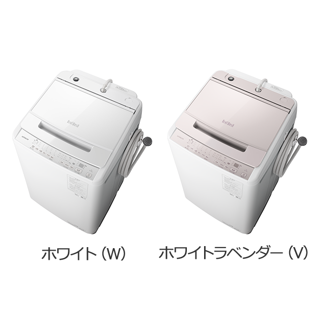 仕様：全自動洗濯機 ビートウォッシュ BW-V80J ： 洗濯機・衣類乾燥機