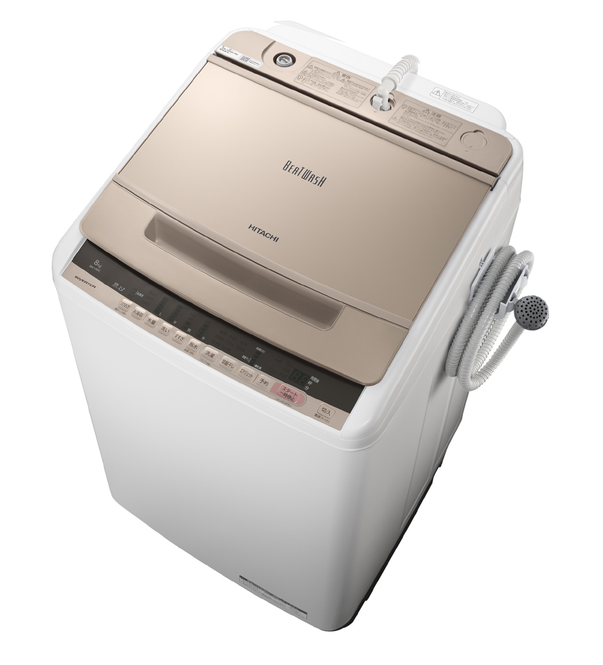 仕様：全自動洗濯機 BW-V80C ： 洗濯機・衣類乾燥機 ： 日立の家電品