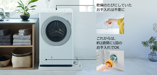 洗濯乾燥機 ビッグドラム BD-SX130K ： 洗濯機・衣類乾燥機 ： 日立の