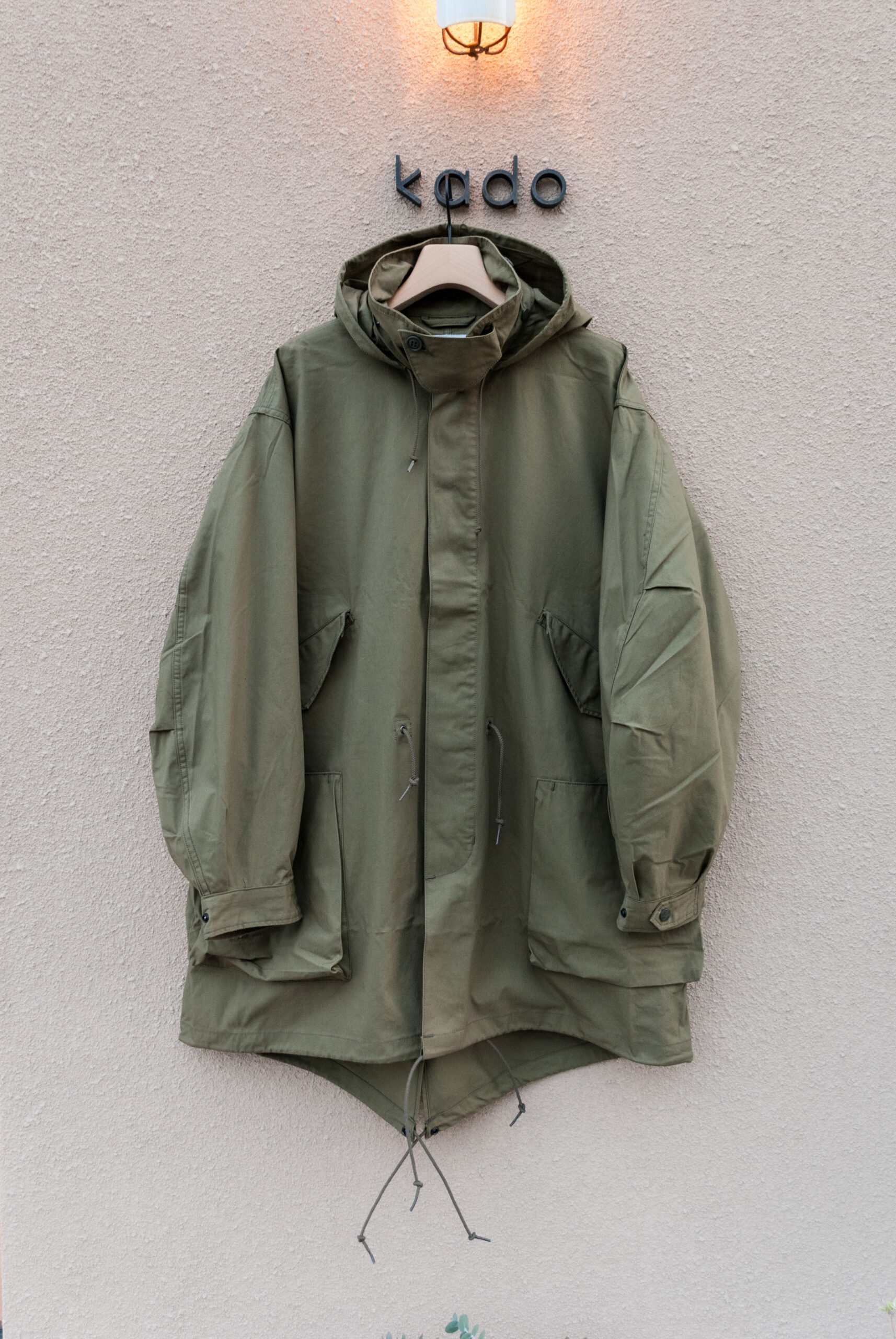 SASSAFRAS Digs Crew Coat Cotton Cordura Nylon Oxford | kado〔カド