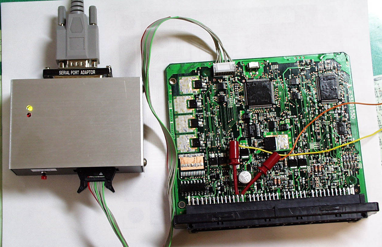 LANCER ECUの書換え