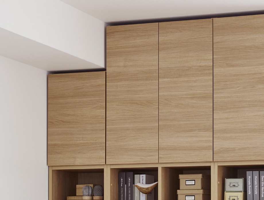 セミオーダー本棚 BOOKER［ブッカー］上置きラック 幅30～40cm 奥行