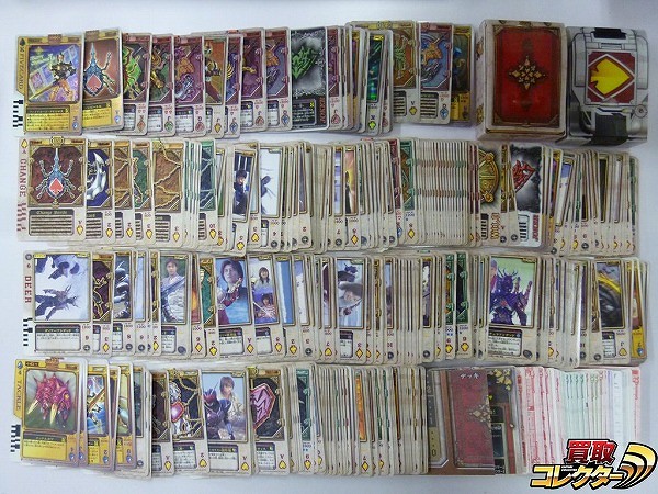 買取】仮面ライダー剣 ラウズカード カードダス 大量 キラ有