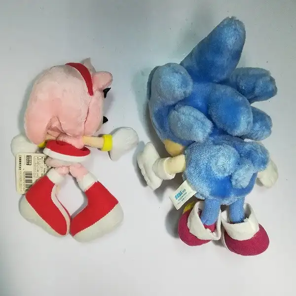 買取】セガ ソニック ペールカラーぬいぐるみ 三英貿易 エミー