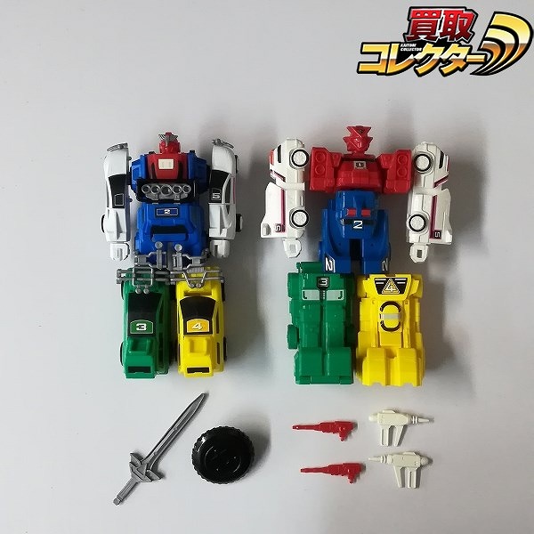 買取】バンダイ ミニプラ 激走戦隊カーレンジャー RVロボ VRVロボ