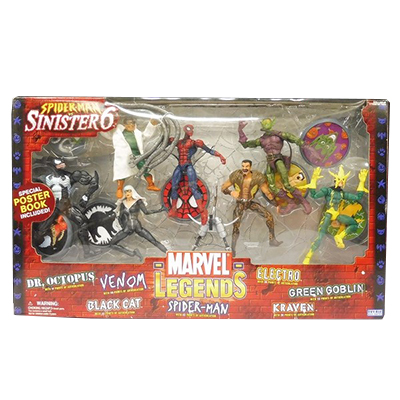 参考価格】トイビズ マーベルレジェンド スパイダーマン VS シニスター