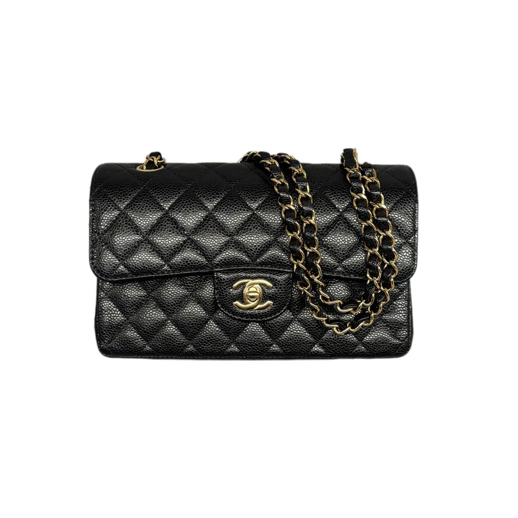 CHANEL シャネル ドーヴィル スモール トートバッグ バッグ レザー
