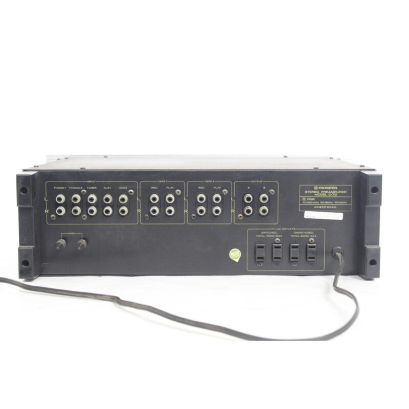 買取実績 |Pioneer/パイオニア ステレオプリアンプ [C-73] - 大阪 京都