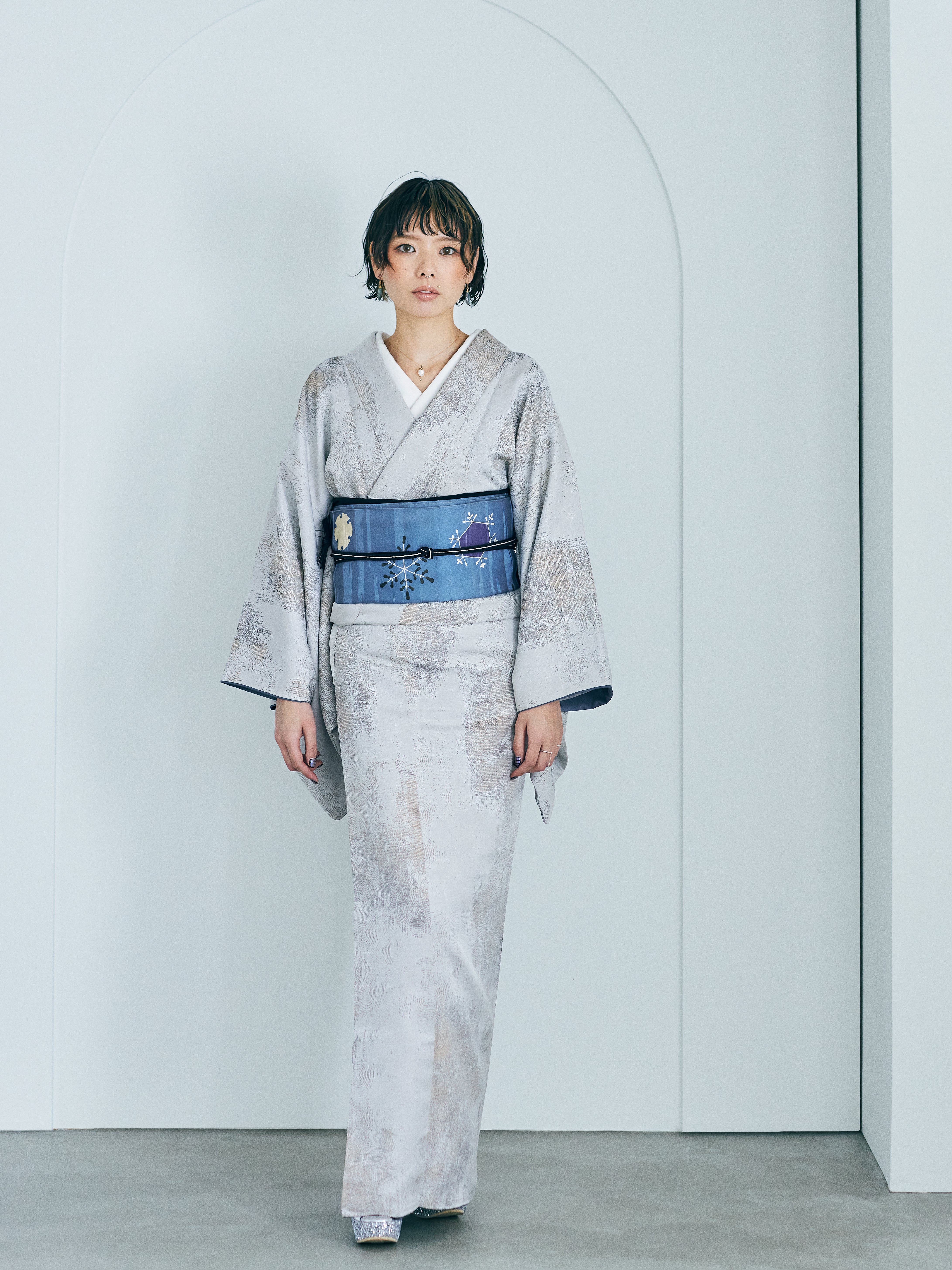 袋帯｜西陣織 ｜雪華文｜KAPUKIオリジナル アンティーク復刻柄｜お仕立て代