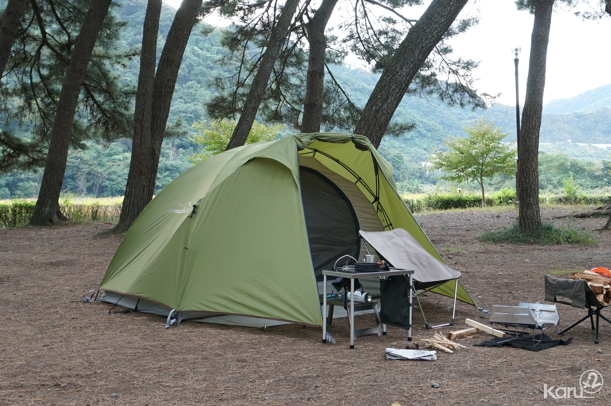 テンマクデザイン×ノマディカ”のコラボツーリングテント『テンゲル