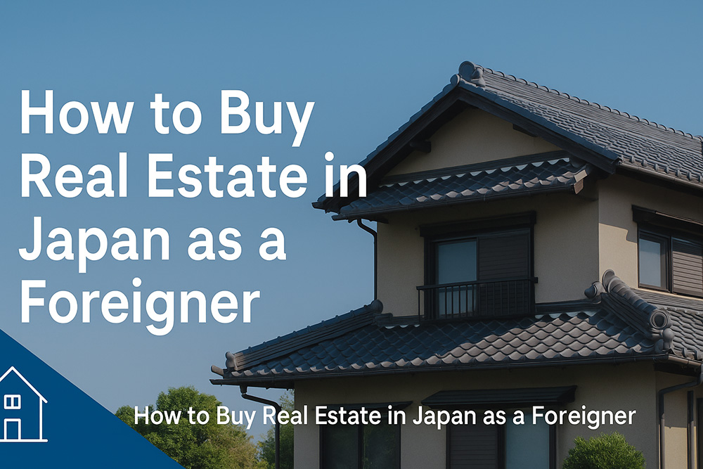 How to Buy Real Estate in Japan as a Foreigner｜Karma Legal Japan