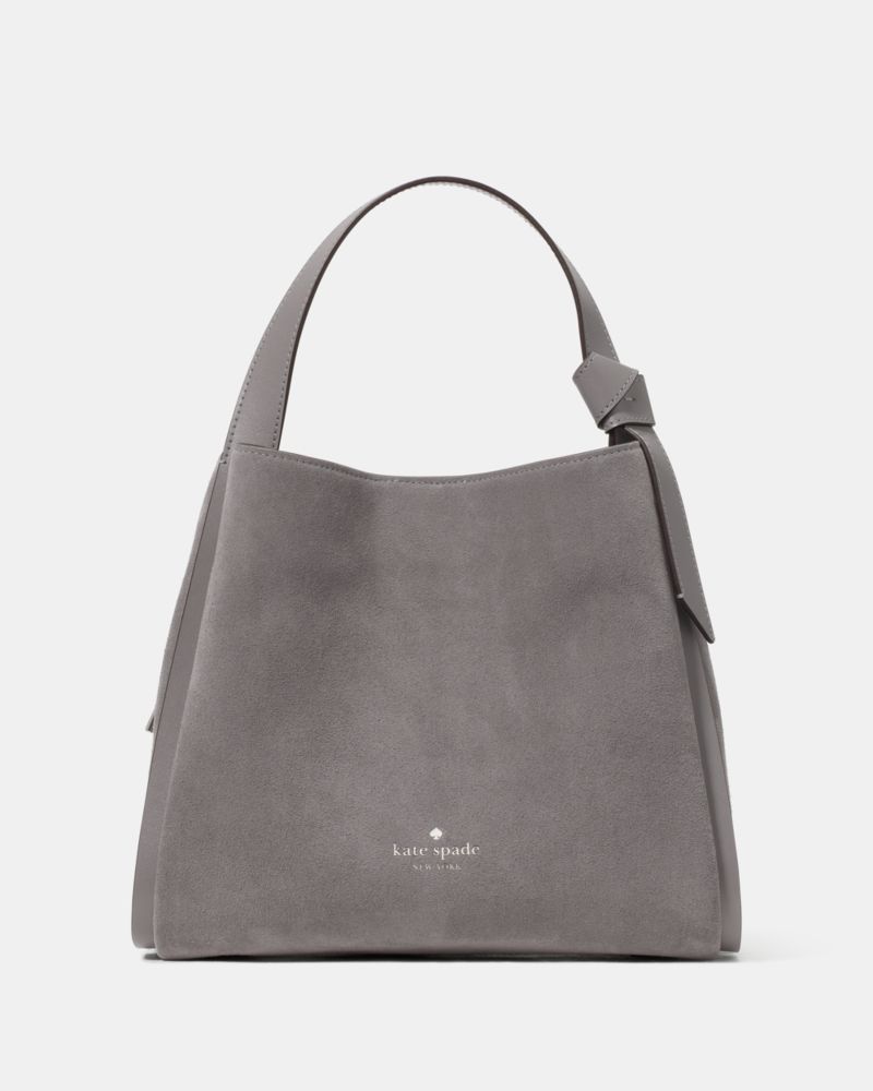 Knott Suede Convertible Carryall | Kate Spade Outlet