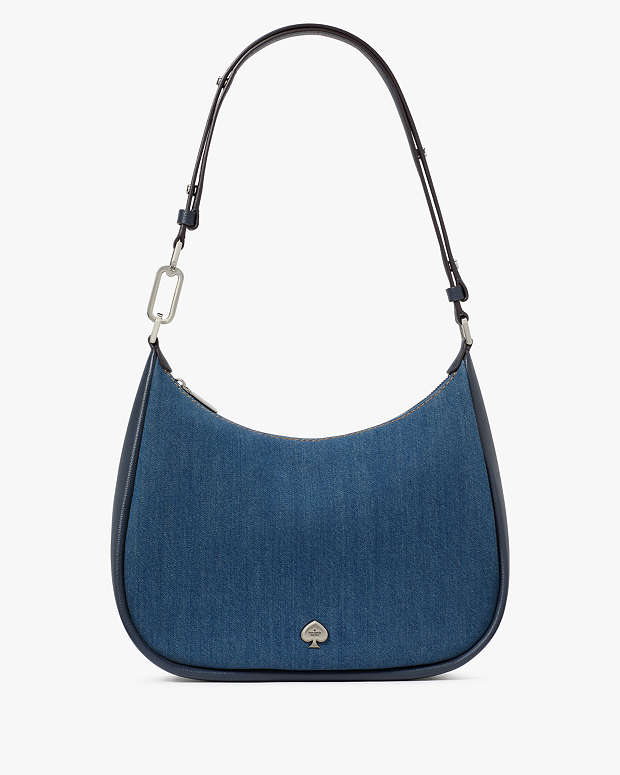 ケイラ デニム ファブリック ラージ ショルダー バッグ | バッグ